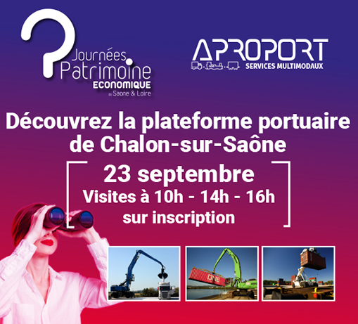 La plateforme portuaire de Chalon-sur-Saône ouvre ses portes au grand public